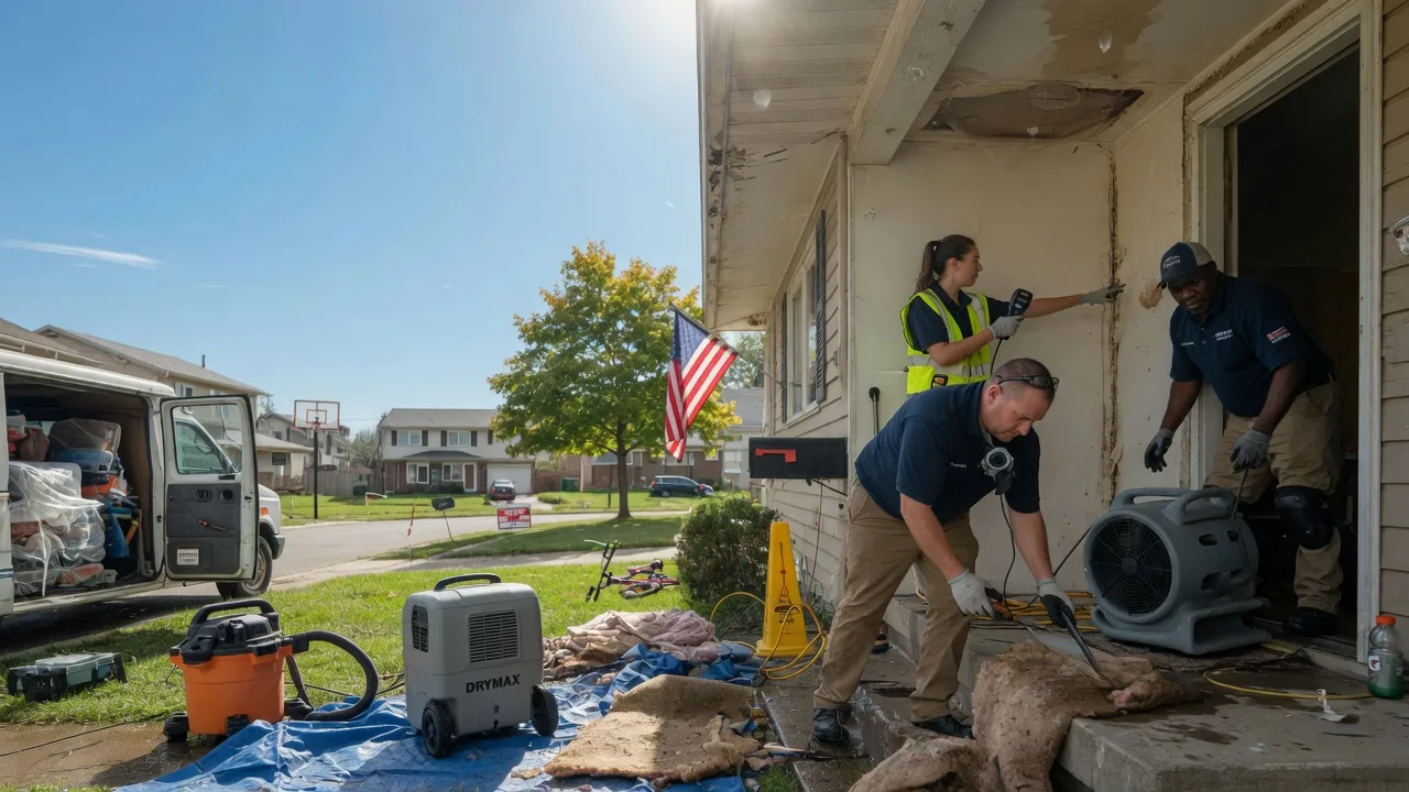 Water Damage Restoration in Rising Sun, IN near me